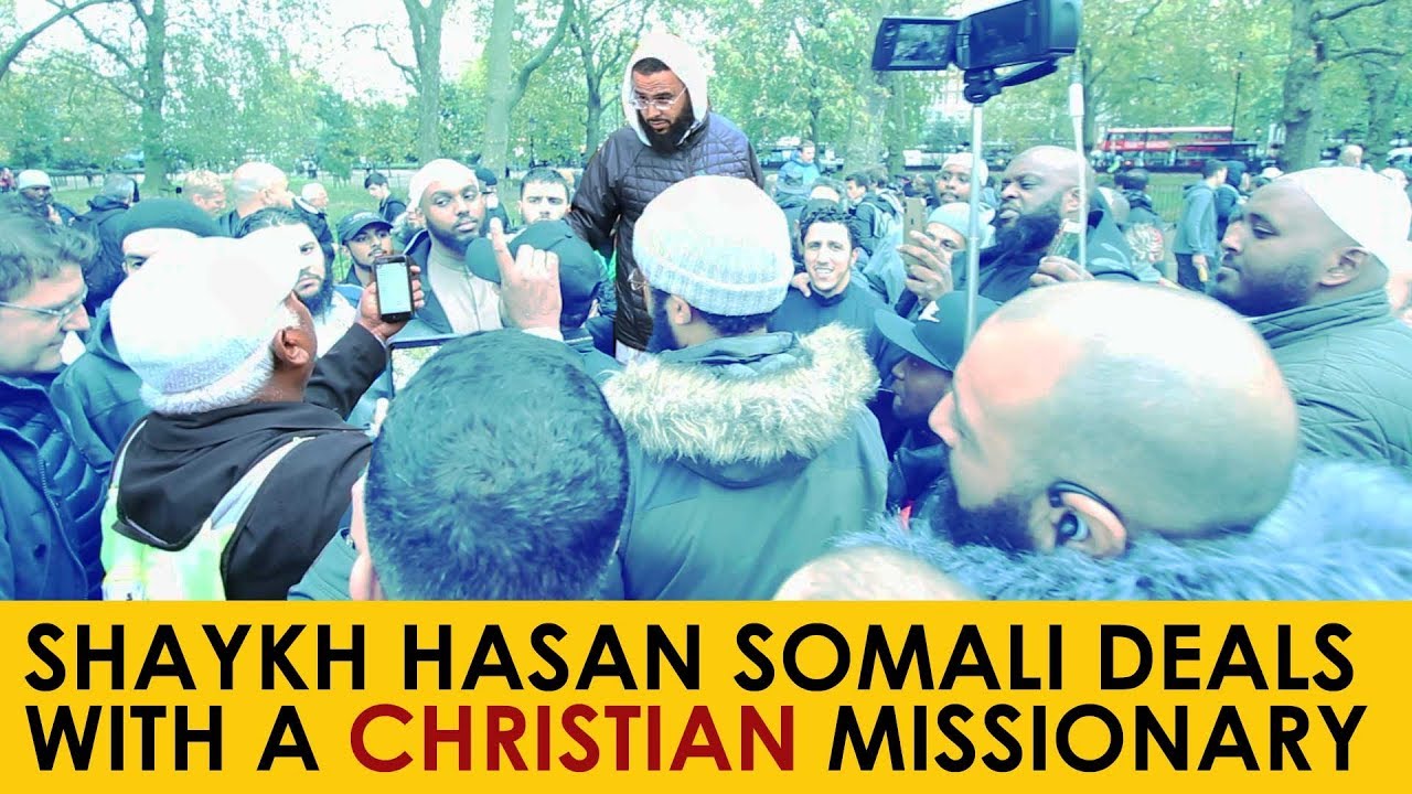 Shaykh Hasan Somali IS BACK IN THE UK! Speakers Corner