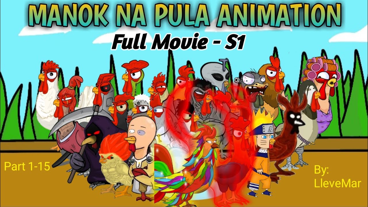 Manok na pula (Animation) Full movie - Season 1 | part 1-15 |
