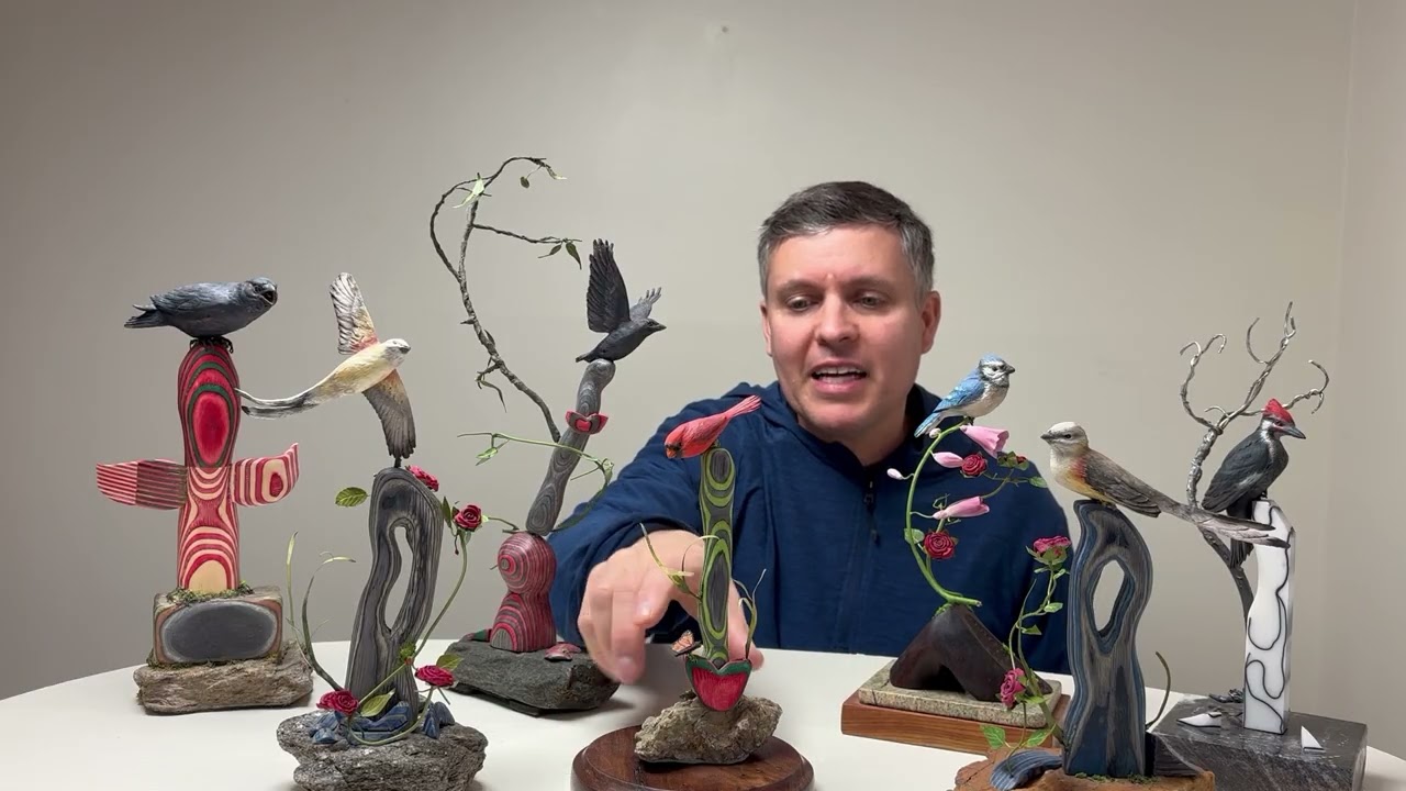 Spirit Bird Wood Sculptures: Concepts, Compositions, & Techniques 