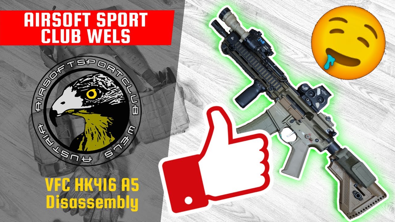 VFC HK416A5 - Gearbox mit Gate Titan und Retro Arms Shell einbauen