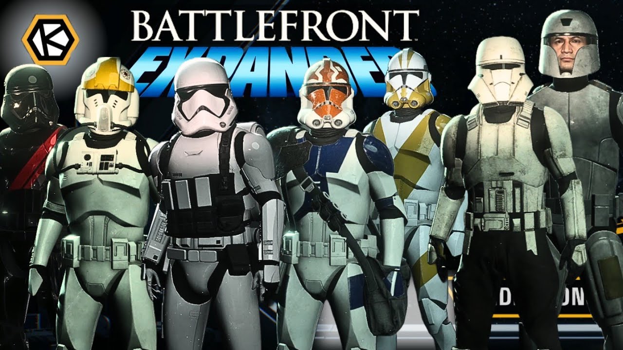 SHOWCASE of the NEW SKINS For Standard Units and Reinforcements | Star Wars Battlefront 2