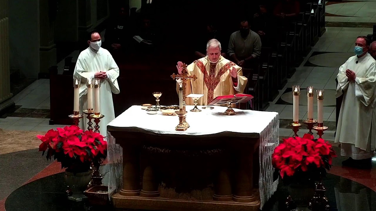 Midnight Mass from the Cathedral 12/25/22