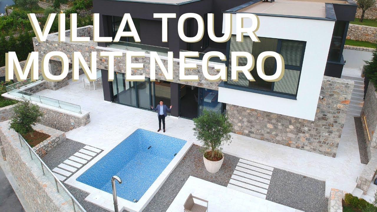 Touring a Unique Villa in Podgorica | Montenegro Property Tour
