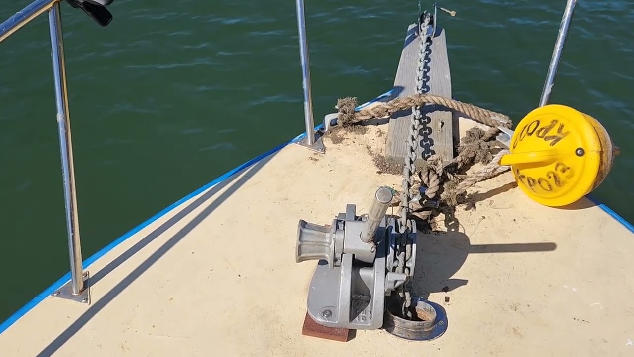Failed attempt at reinstalling my manual windlass. #epicfail