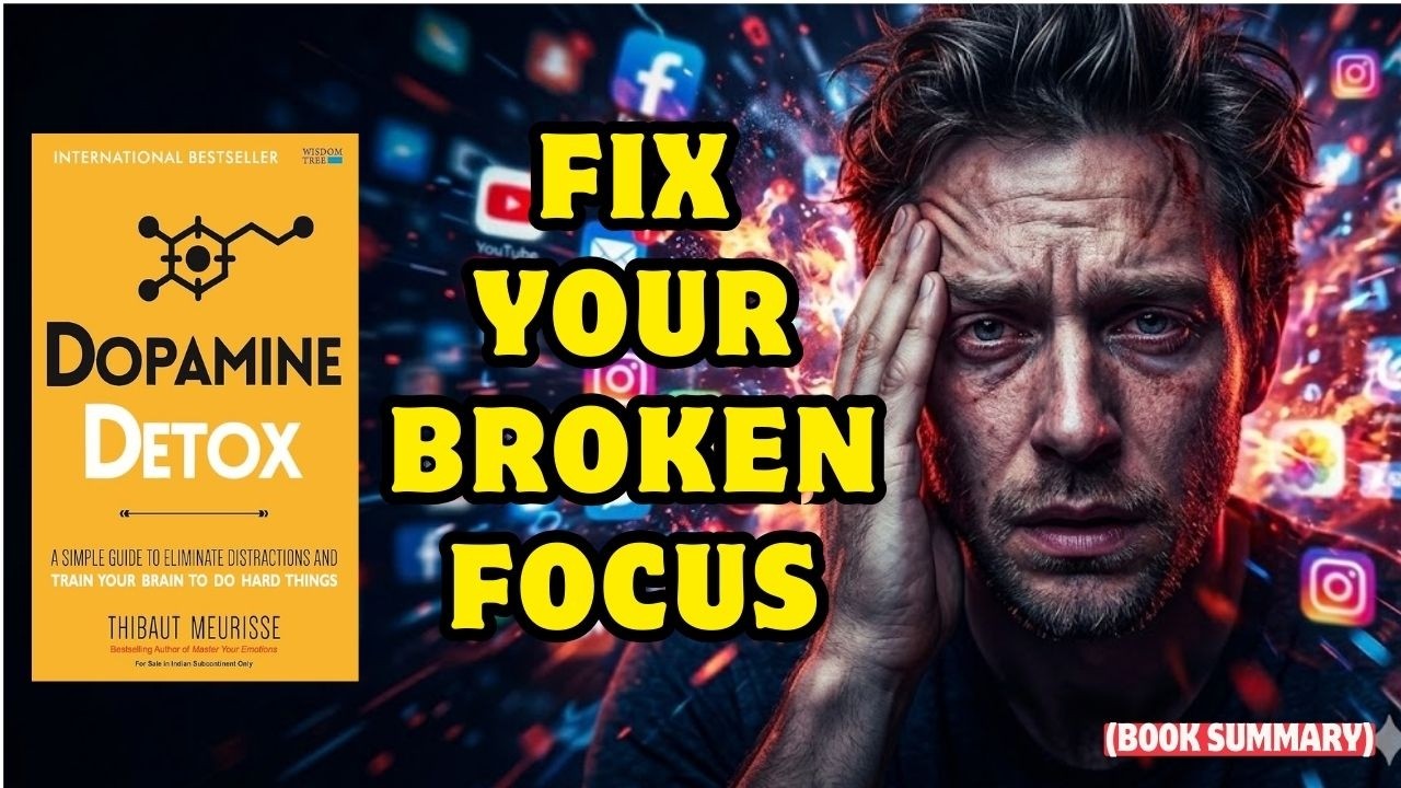 The Hidden Trap That’s Killing Your Motivation | Dopamine Detox Summary .