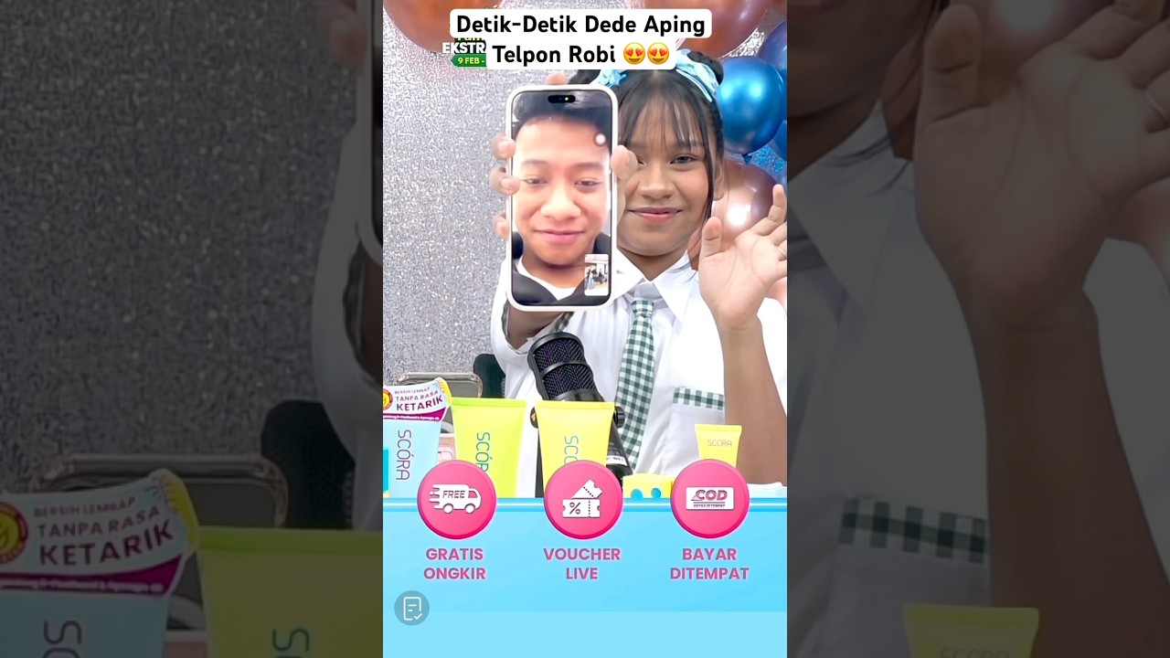 Detik-detik April telpon Robi 😍 #aprilda7  #ropril  #robida7 #da7indosiar