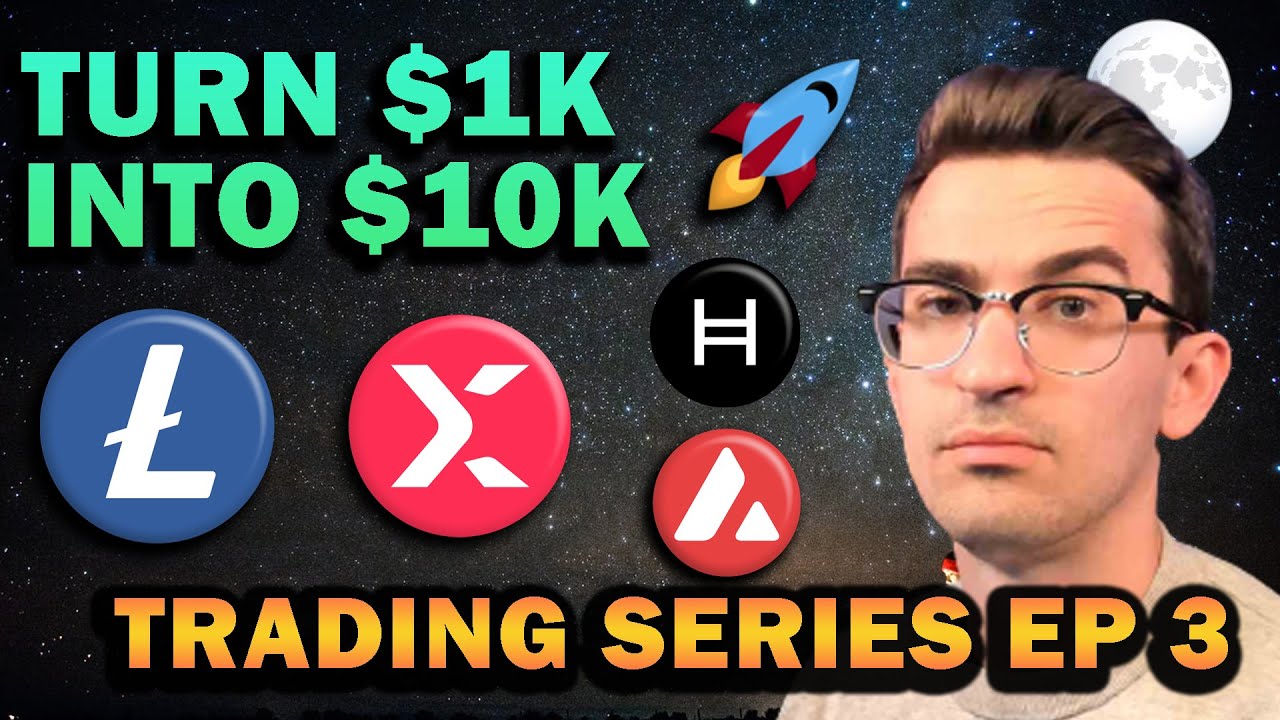 Altcoins I'm Buying! $1k to $10k Trading Series Ep 3