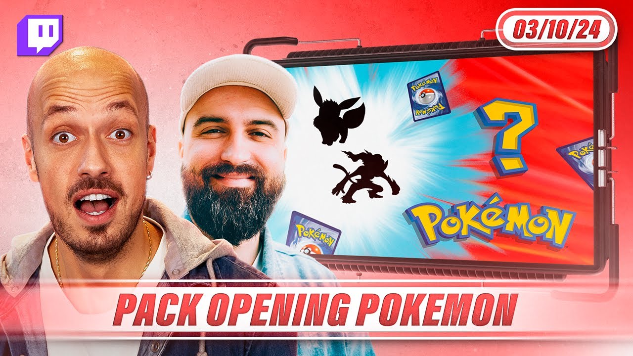 Pack Opening Pokémon avec Thomas Deseur : en quête de Simiabraz & d'un Évoli rare