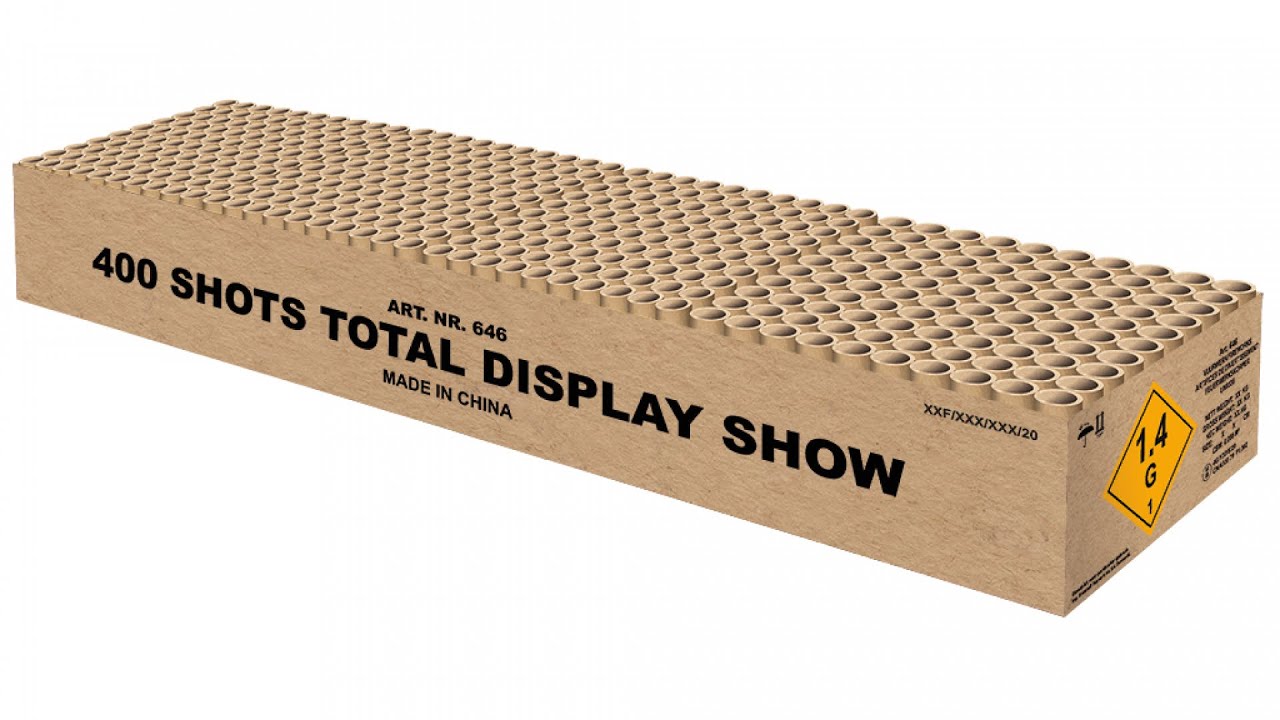 0646 - 400 SHOTS TOTAL DISPLAY SHOW