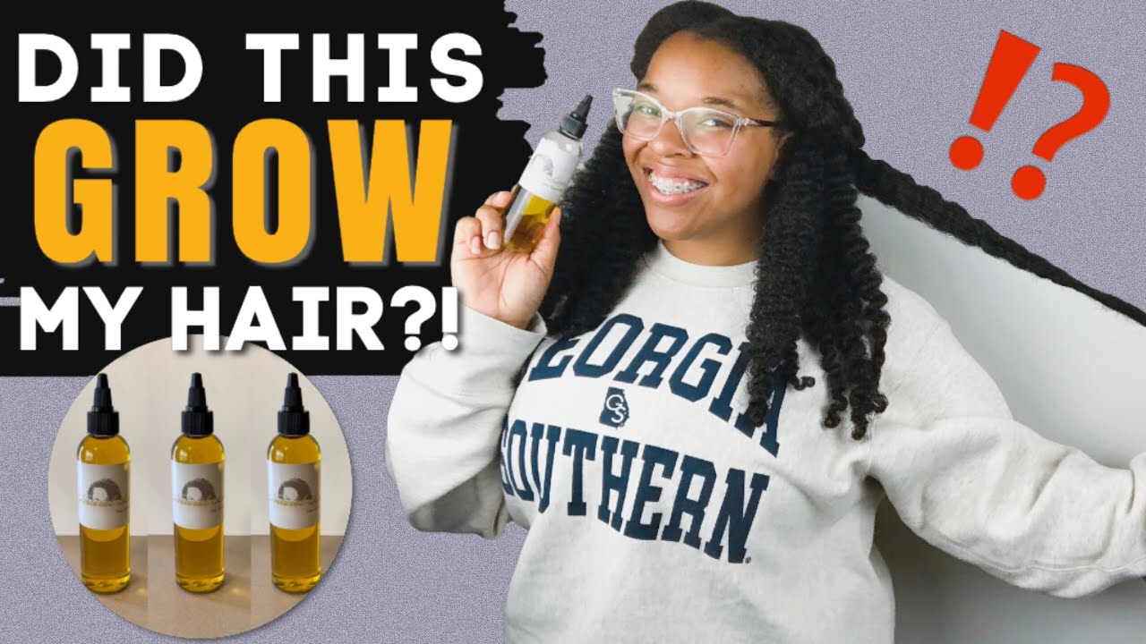 Did this Oil GROW my NATURAL HAIR? | Natural Love Hair Oil Update | How to Grow Long Hair