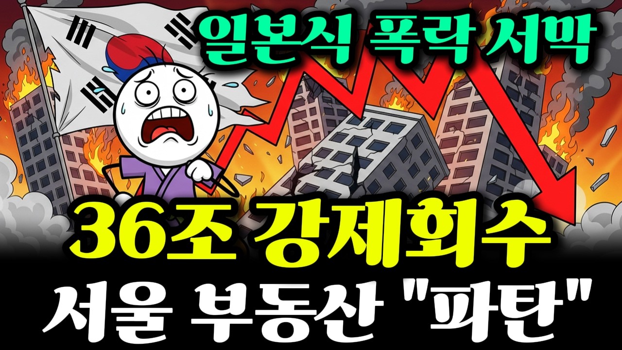 [경악] 압구정 360억 증발! LTV 0%가 서울 부동산에 내린 잔혹한 '사형 선고'