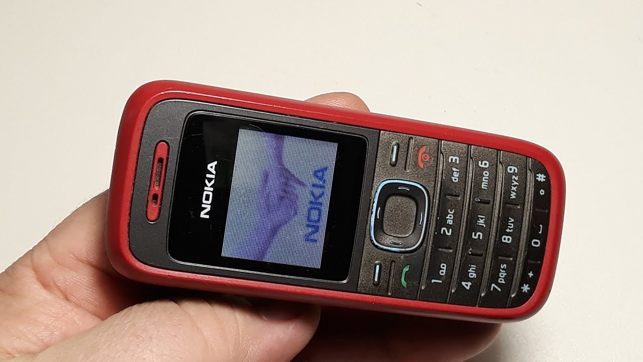 Nokia 1208 - простой бюджетник с основными функциями 2007 год. Капсула времени из Германии (6945)