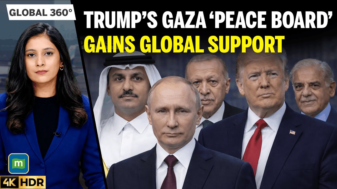 Trump’s Gaza Board of Peace Gains Global Support as Nine Nations and Russia Signal Backing