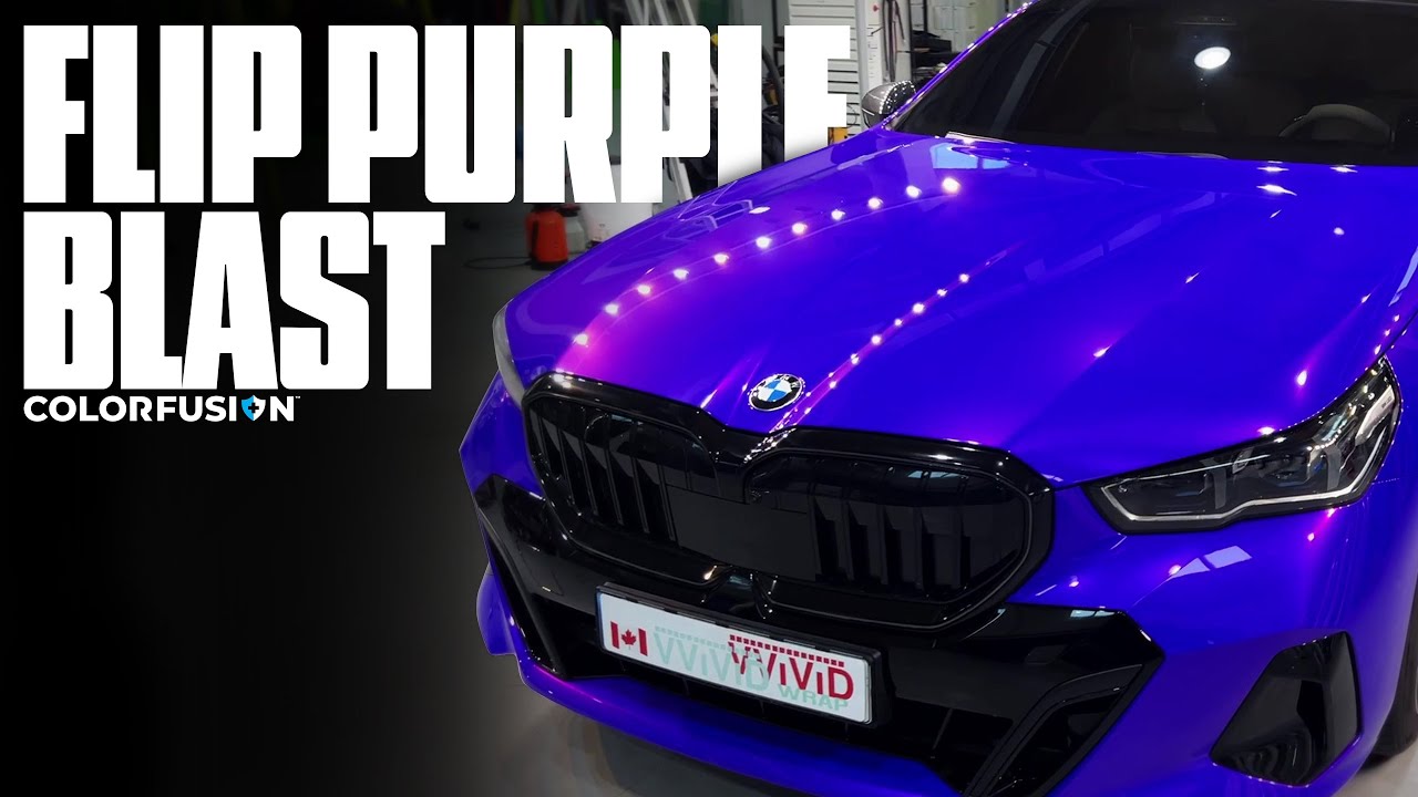 Wrapped In ColorFusion&reg; PPF - Flip Purple Blast