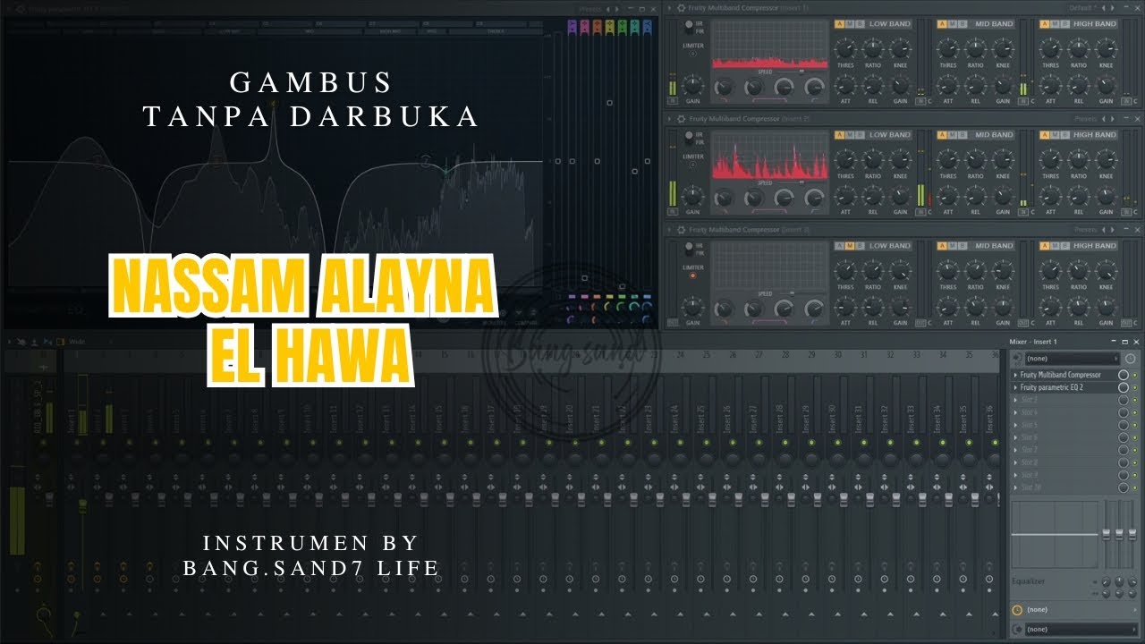 Nassam Alainal Hawa tanpa darbuka
