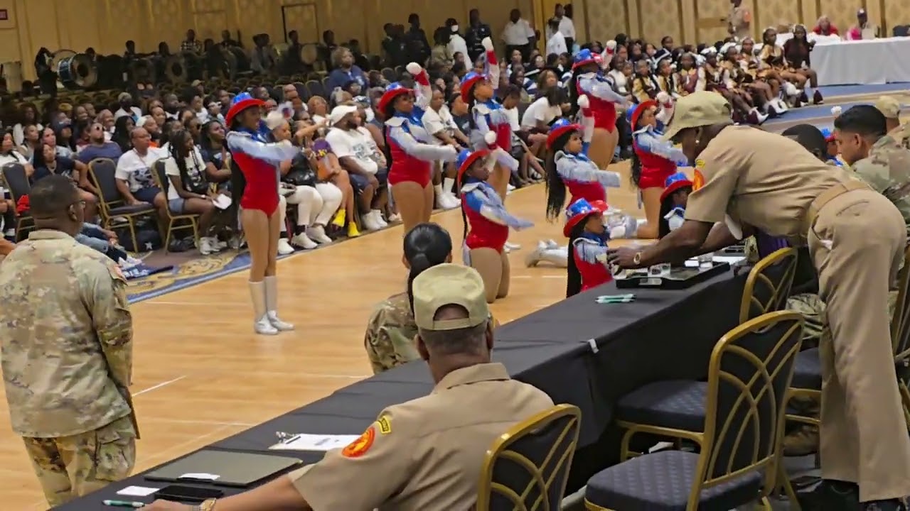 Elite Striders Senior Drill Team  2nd Place/Best Captain World's Las Vegas 2025