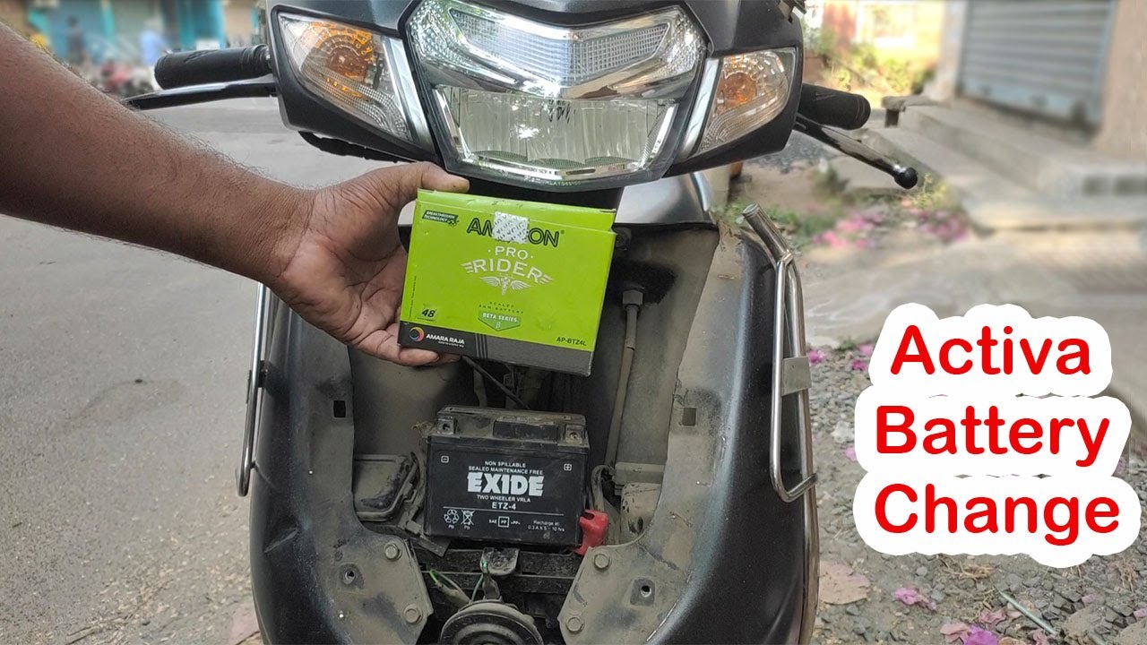 Honda Activa 3G 4G 5G Battery Change At Home