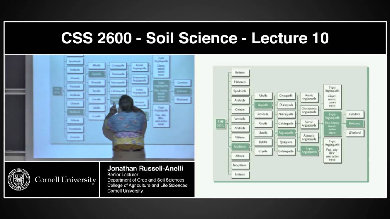 PLSCS 2600 - 10 - Soil Order to Soil Series
