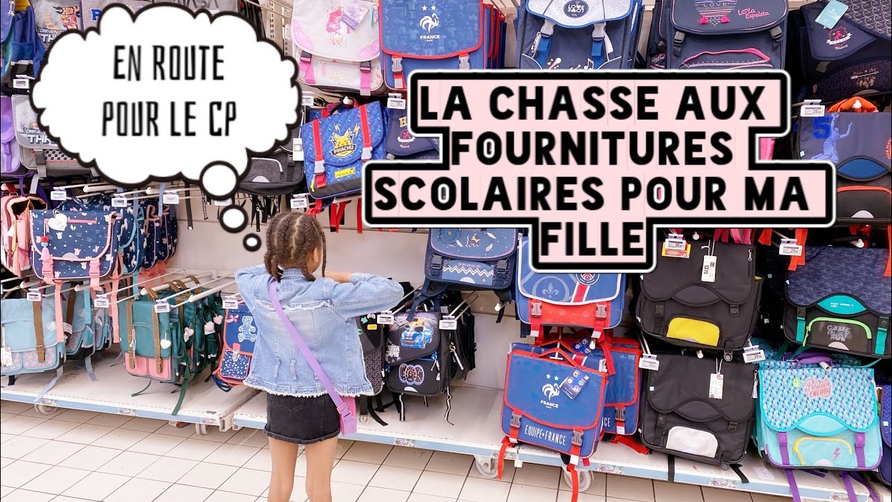 En Route pour le CP✏️ Achats de Fournitures Scolaires pour la RENTREE {Vlog & Haul}