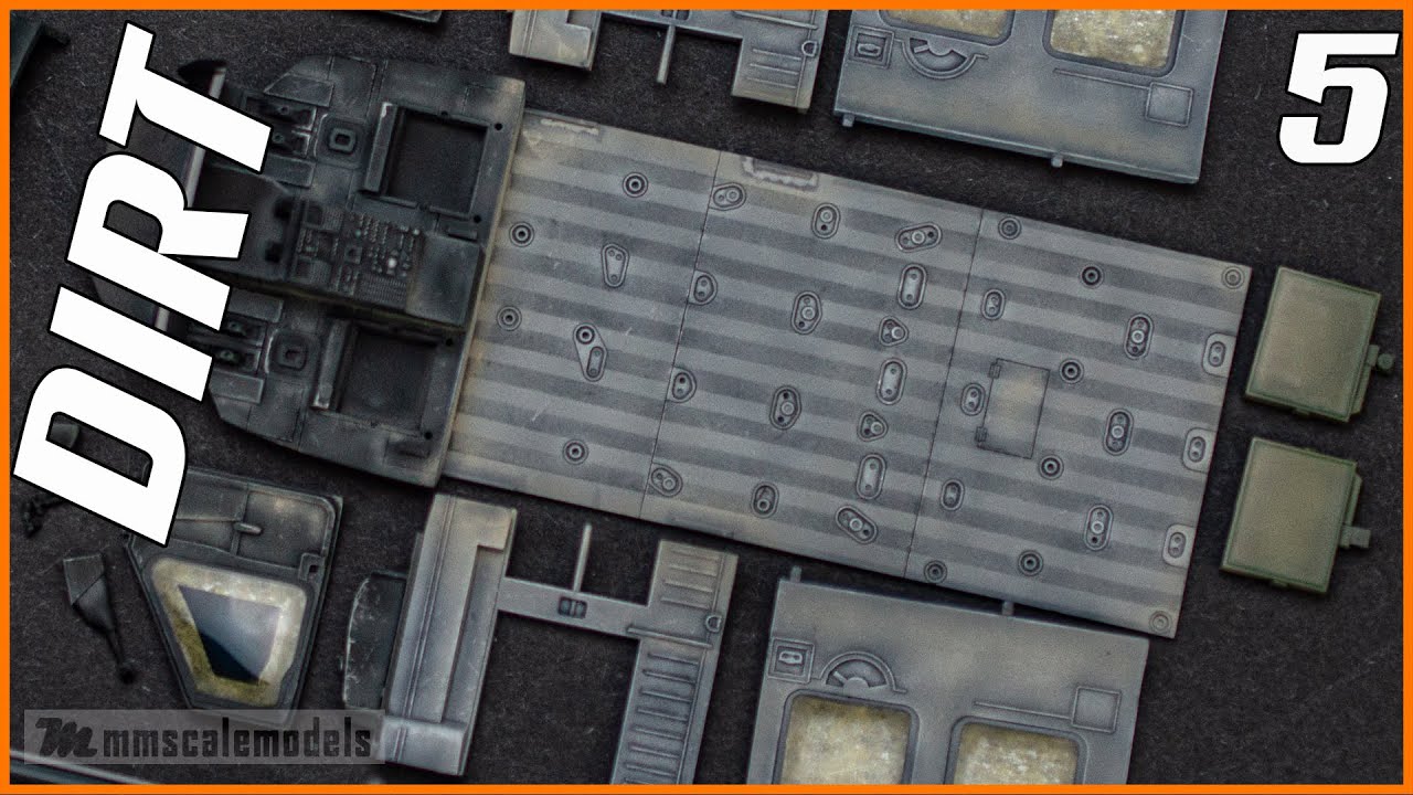 Weathering and details - MH-60l DAP 1/48 ICM - Project Black Hawk - Episode 5