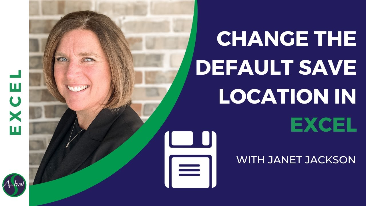 Easy Way to Change Default Save Location in Excel [A-ha! #128]