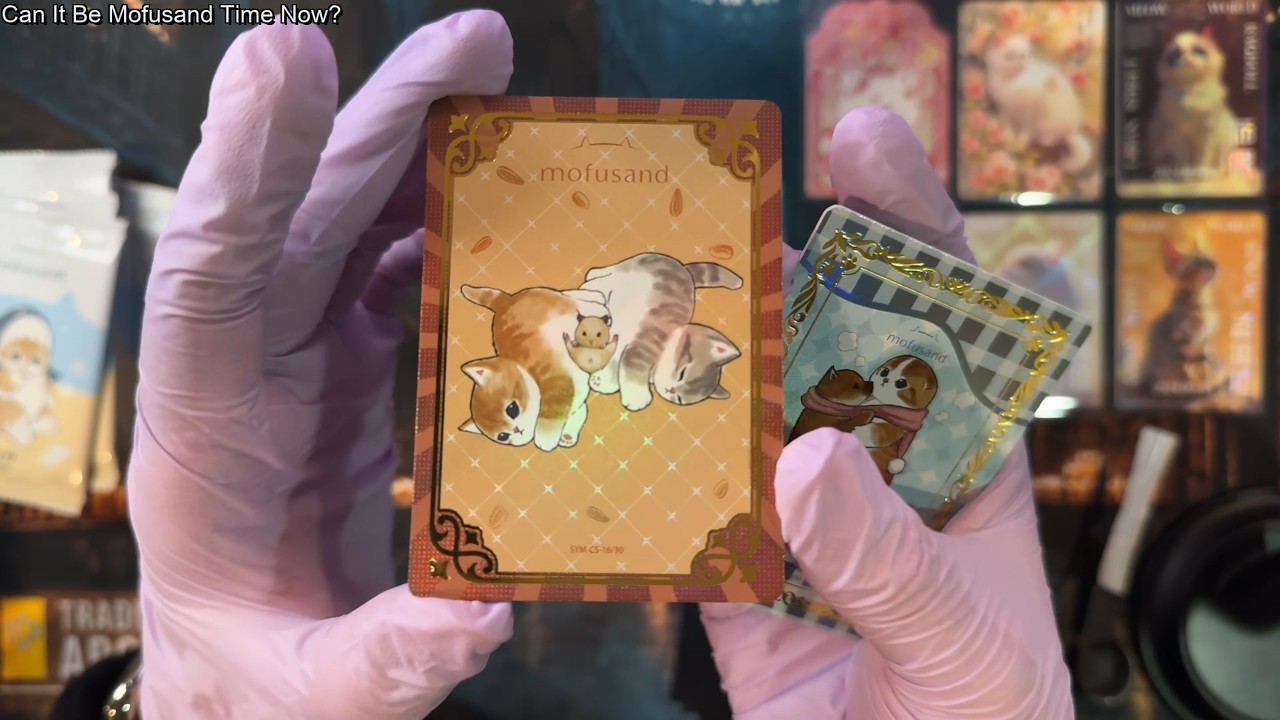 🐱 Mofusand Cat Trading Cards! Cute Cats, Costumes & Cats as Food?! 😻