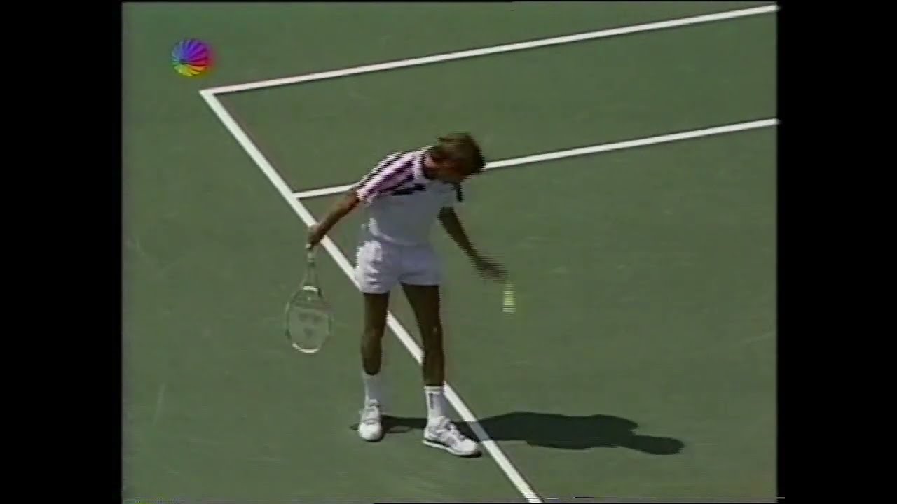 US Open 1990 2R Lendl vs Stich