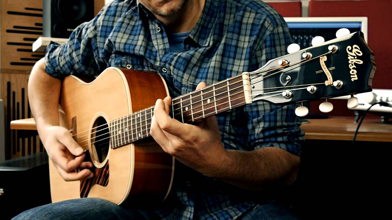 Gibson J-35 Demo Part 1 - Strumming