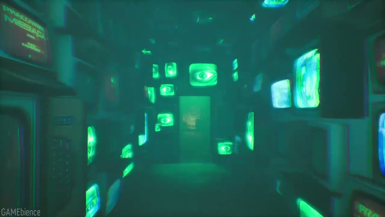 3 Hour - Observer: System Redux - Hallway of TVs Ambience
