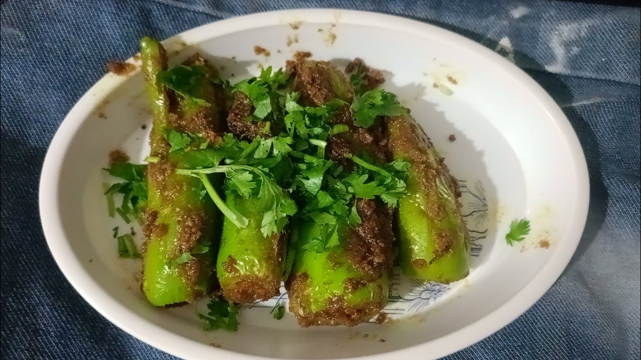  લોટ વારા ભરેલા માર્ચા  new recipe 