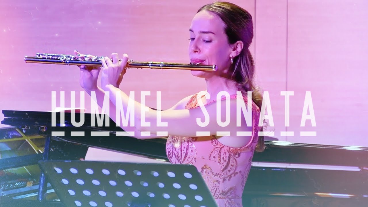 Hummel Flute + Piano Sonata in D Major, II. Andante | Katie Althen & Santiago Lomelin