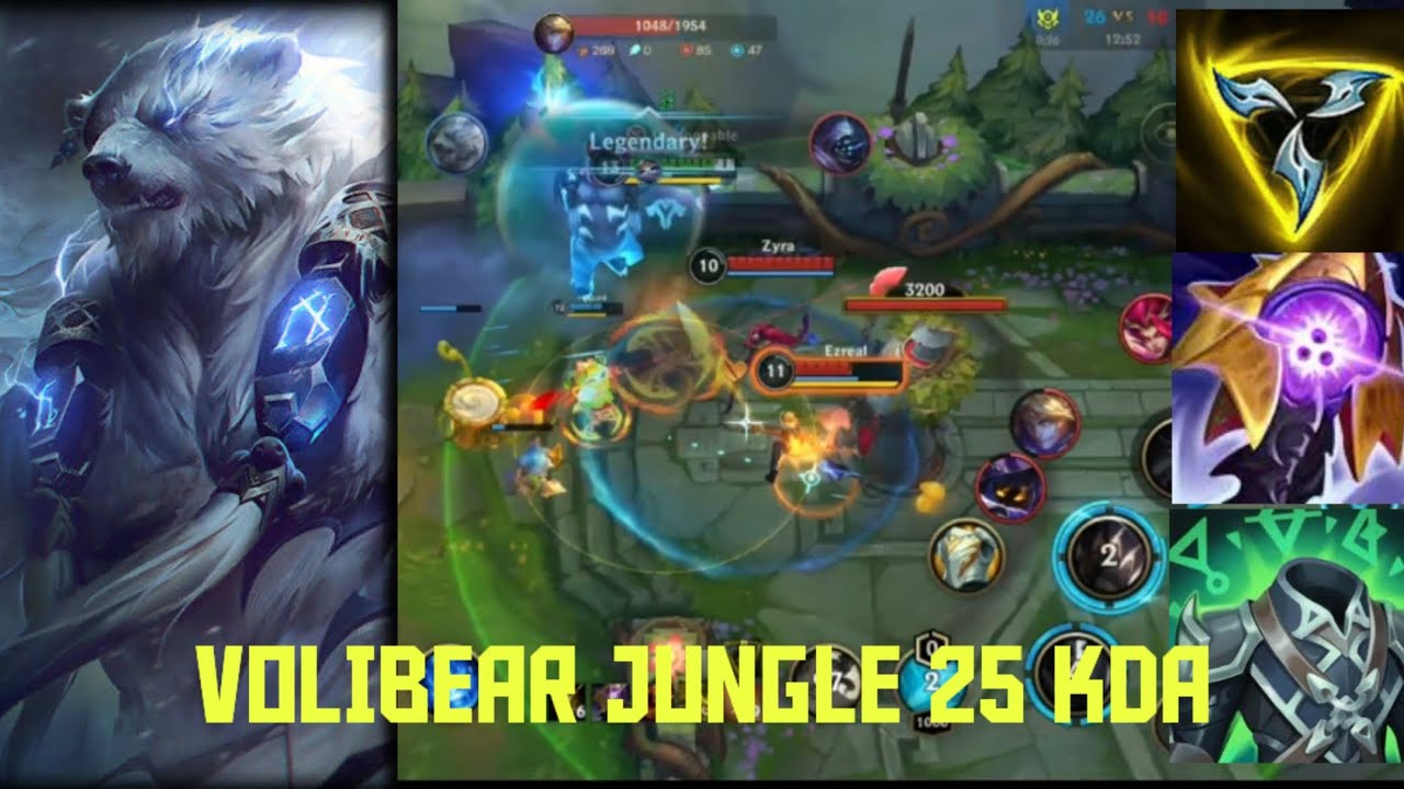 Volibear jungle is insanely strong ft.Yummi | Wild Rift Gameplay