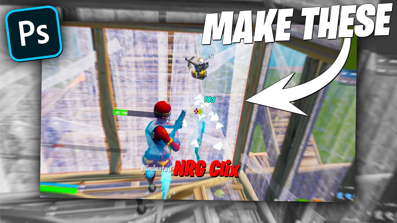 Как сделать лучшие миниатюры для монтажа в Fortnite | thetik