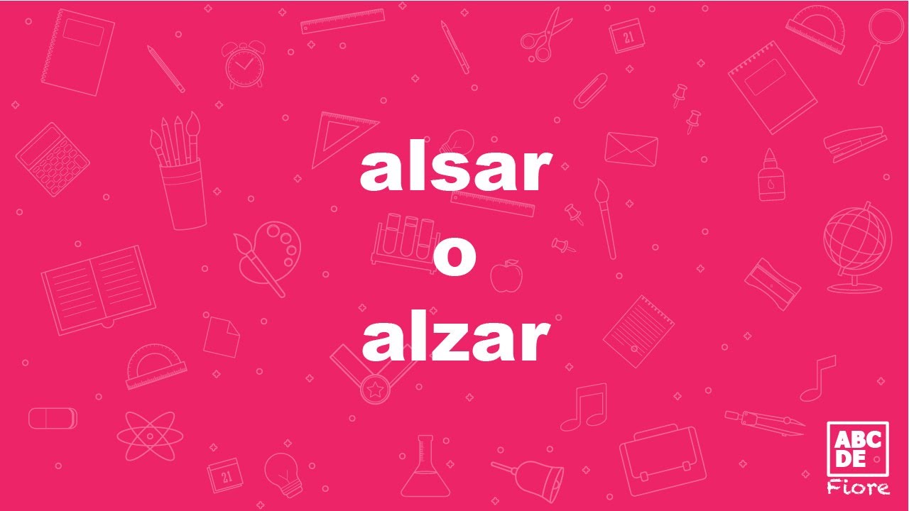 alsar o alzar - ABCDEFiore