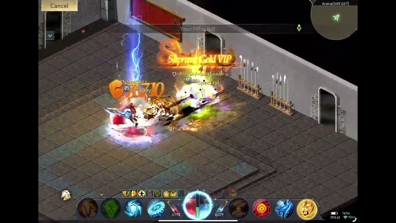 Conquer Mobile Monk Vs Thunder Striker (EDITED SPEED 1.5)
