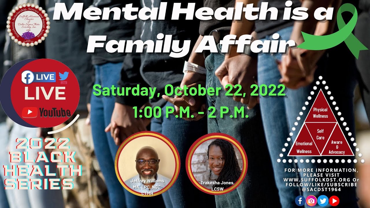 Black Health Series: Mental Health is a Family Affair!!