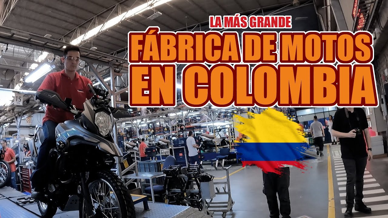 ¿Cómo es una FÁBRICA DE MOTOS?