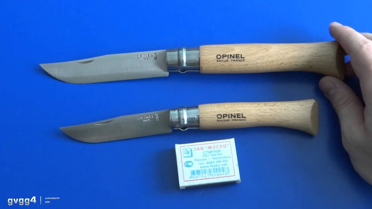Opinel 10 или 12? Пара слов