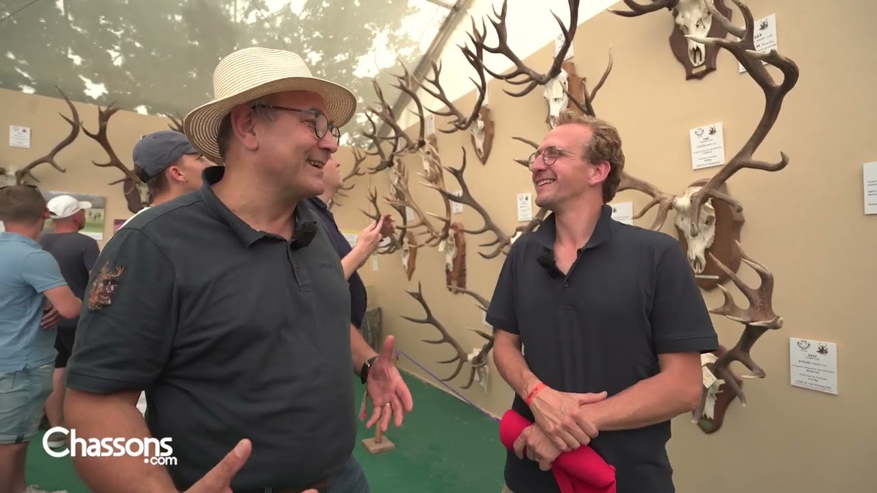 Revivez l'exposition d'une sélection des 50 plus beaux cerfs de France au Game Fair