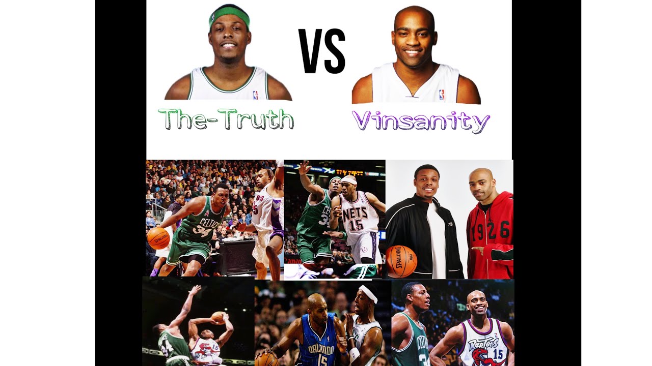 NBA ONE ON ONE - Paul Pierce vs Vince Carter 1999-2013
