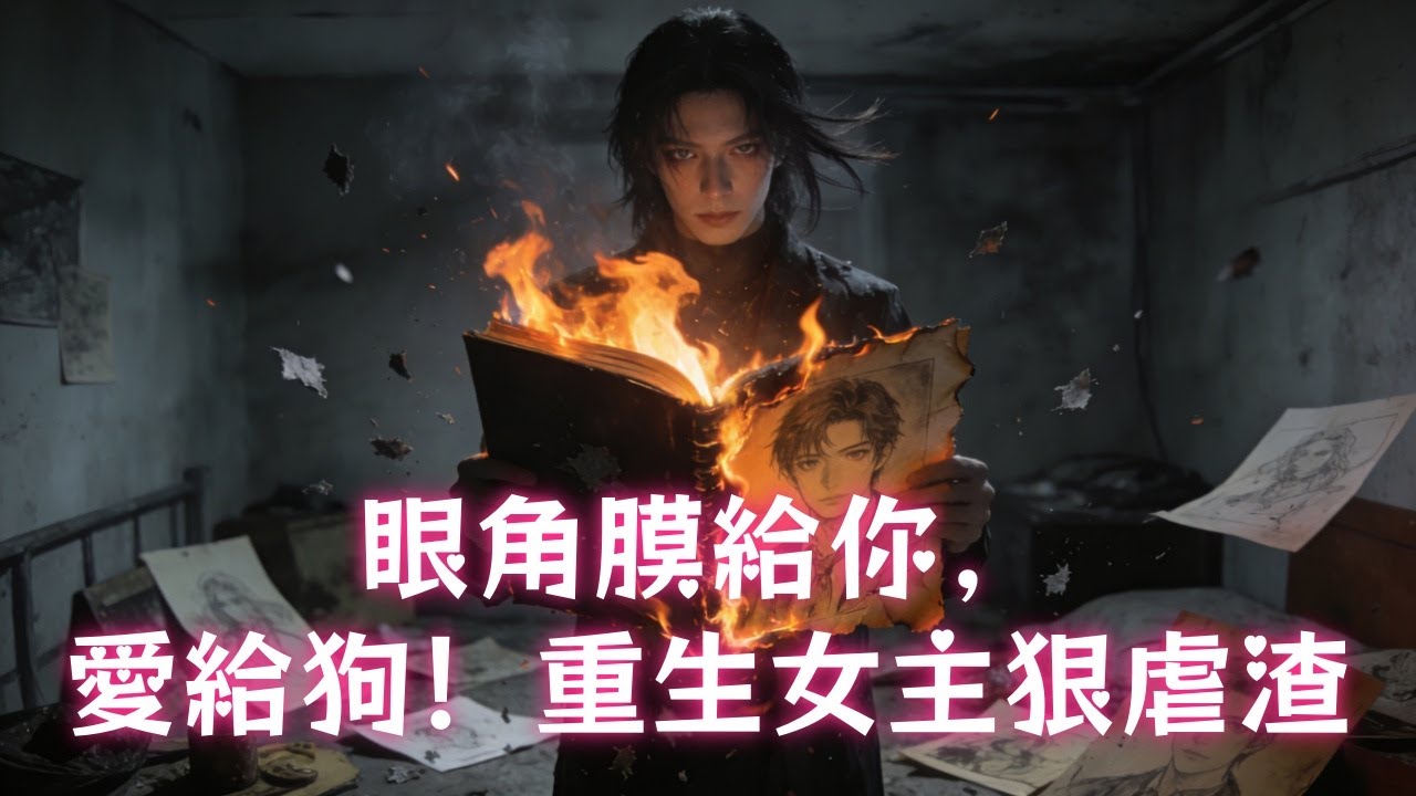 【完結爽文】傅寒舟復明後，忘了我是他的“眼”。他成了京圈高不可攀的太子爺，身邊站著溫婉的白月光，而我成了他口中居心叵測的“撈女”。畫稿被撕，他冷眼看著我被保鏢扔進暴雨。胃癌晚期的藥片被踩進泥裏...