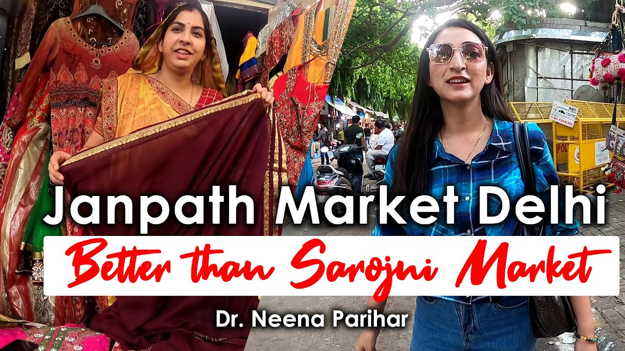 Janpat Market Delhi | Better than Sarojni Market | Dr Neena Parihar | Gujarati lane Janpath Market
