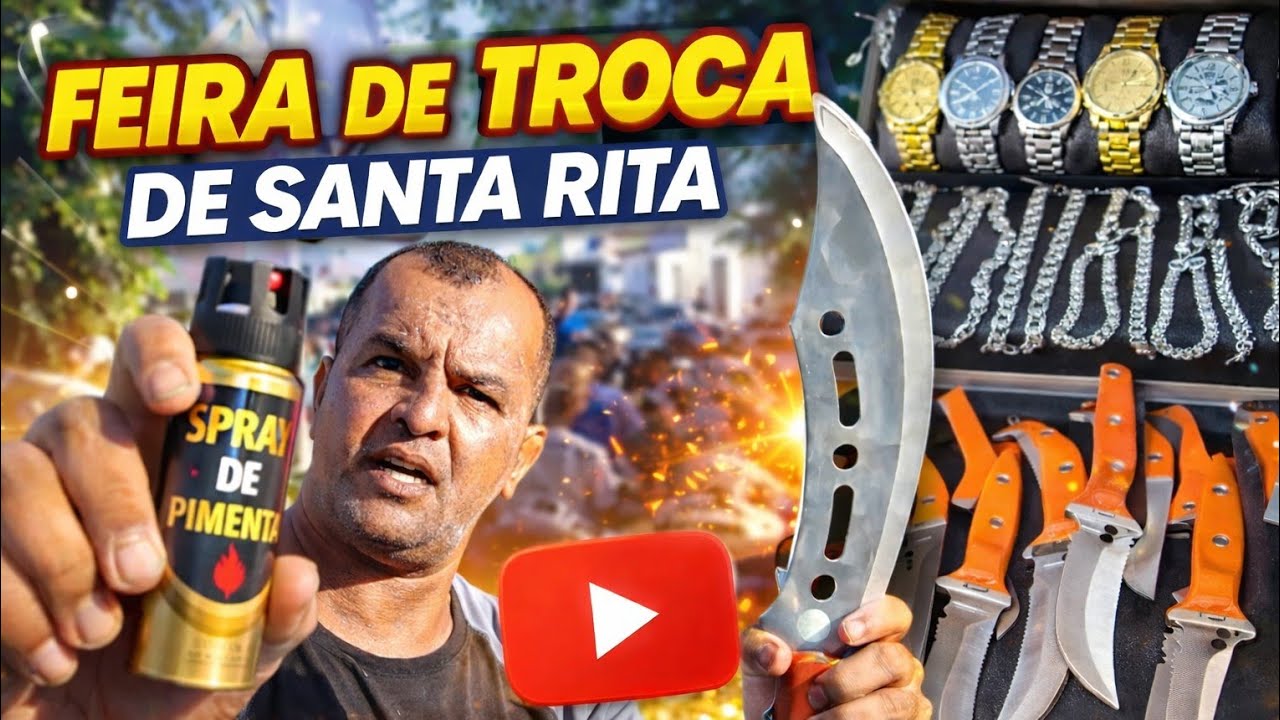 FEIRA DE TROCA ESPECIAL DE SANTA RITA NA PARAÍBA VENDE TUDO