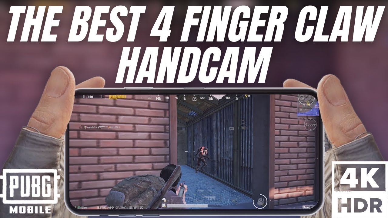 HIGHLIGHTS #2: ADVANCED 4 FINGER CLAW ON PUBG MOBILE - Handcam [HDR 4K Graphics]