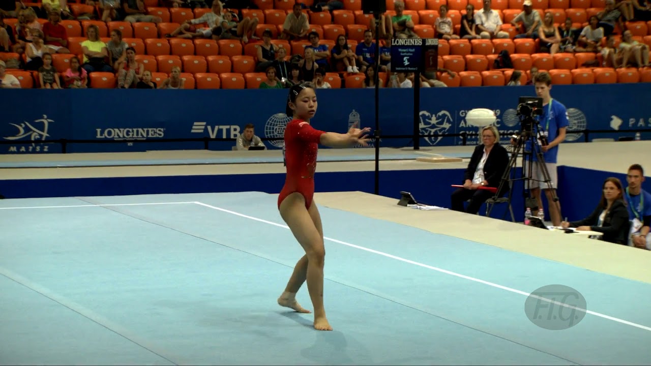 WATANABE Hazuki (JPN) - 2019 Artistic Junior Worlds, Gyor (HUN) - Qualifications Floor Exercise