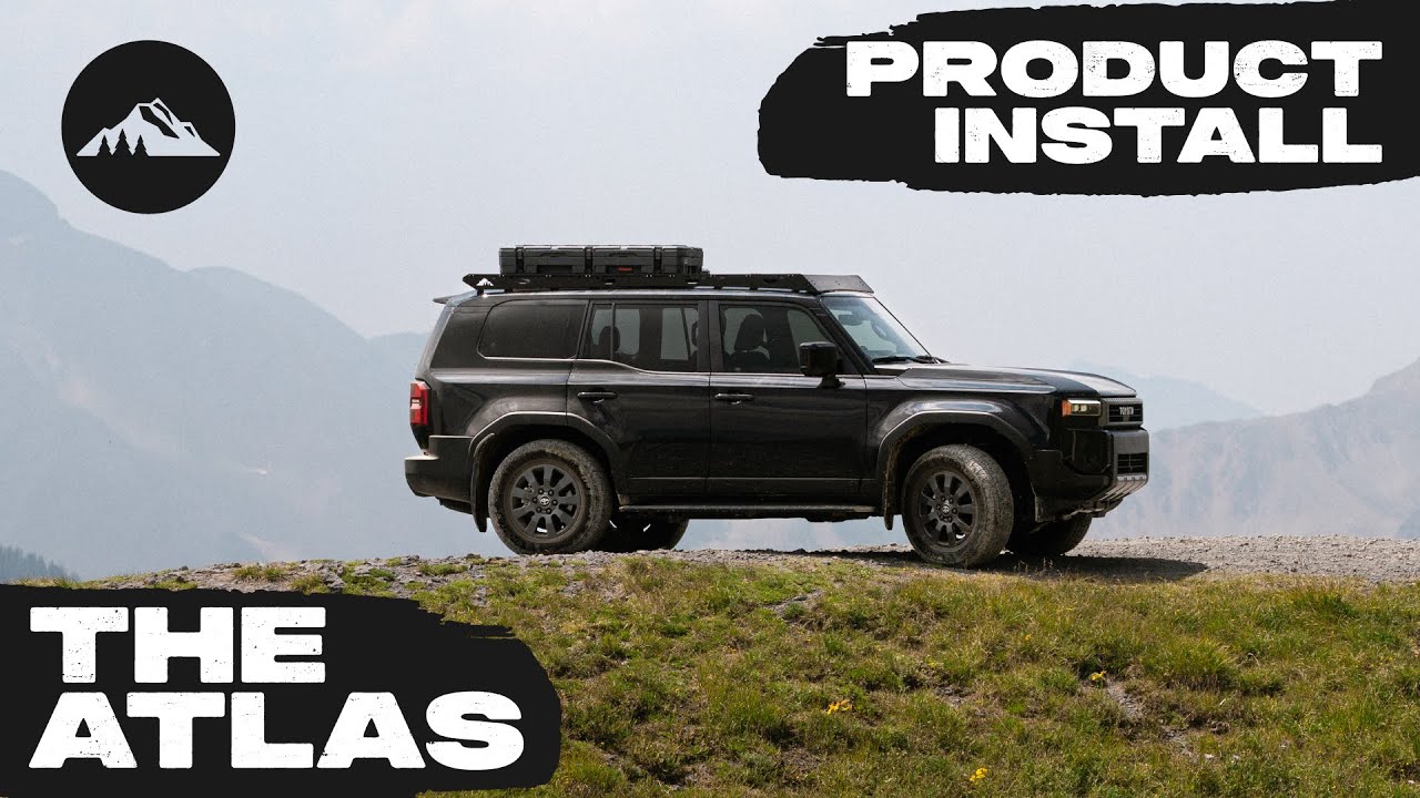 The Atlas Rack Install (2024 LC250 and Lexus GX550) + Factory Rack Uninstall