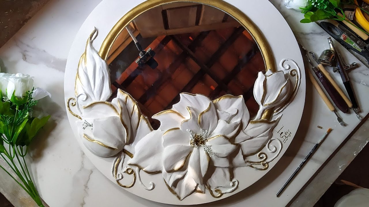 Arte em Relevo no Espelho