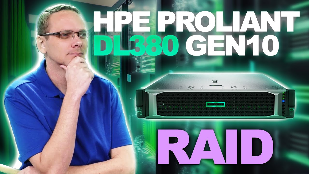 Сервер HPE ProLiant DL380 Gen10 | Обзор RAID | Варианты плат | Установка | Конфигурация RAID