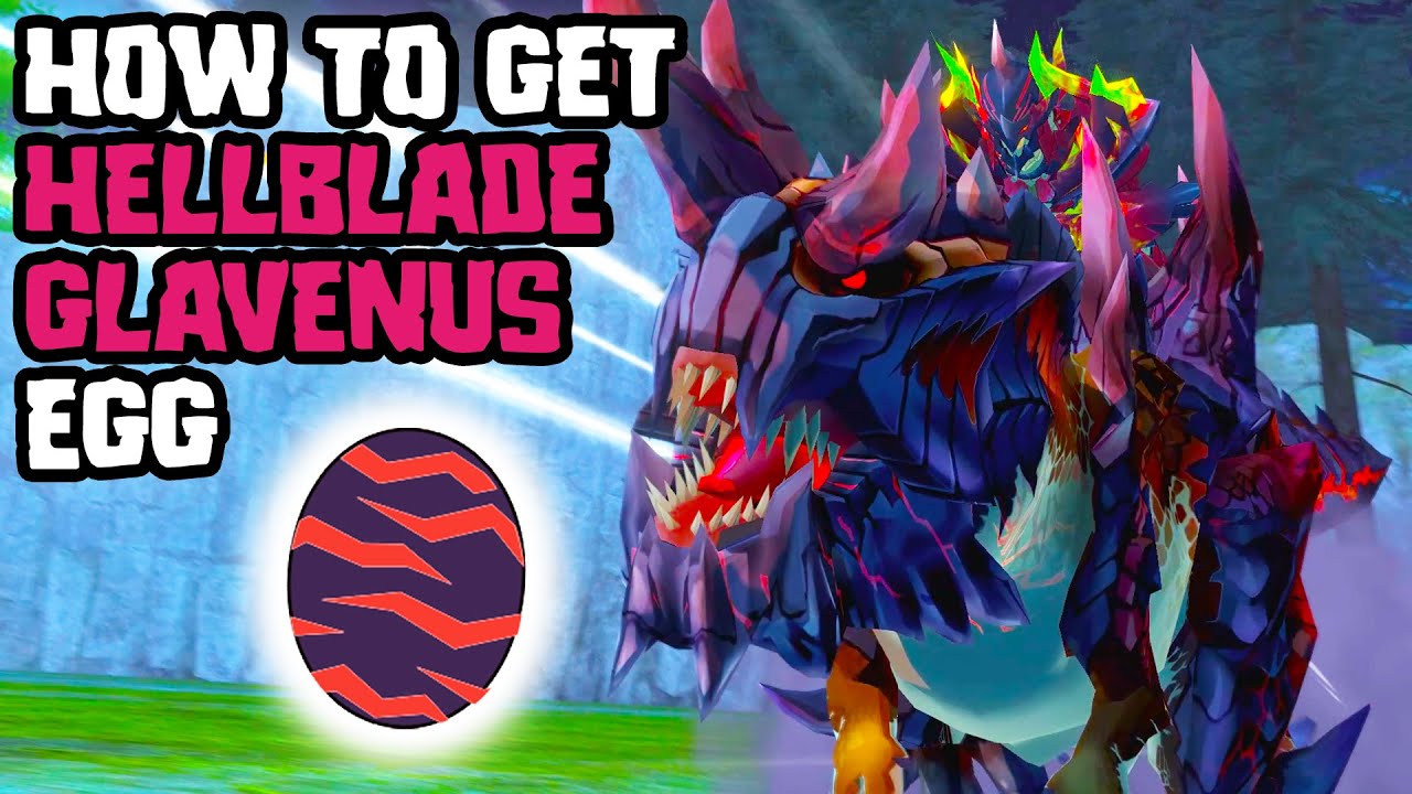 HELLBLADE GLAVENUS FIRE EGG FROM COOP QUEST - MONSTER HUNTER STORIES 2 WINGS OF RUIN UPDATE 2