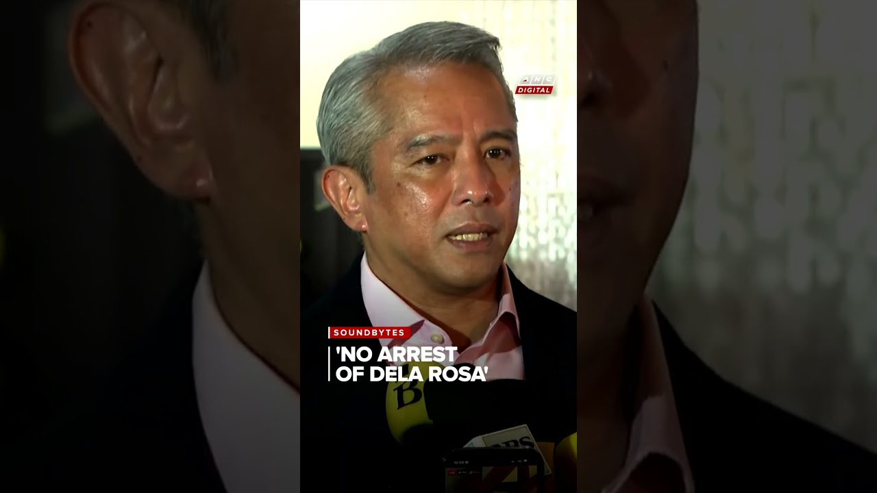 DILG chief Remulla denies rumored Dela Rosa arrest, blames 'fake news' | ANC